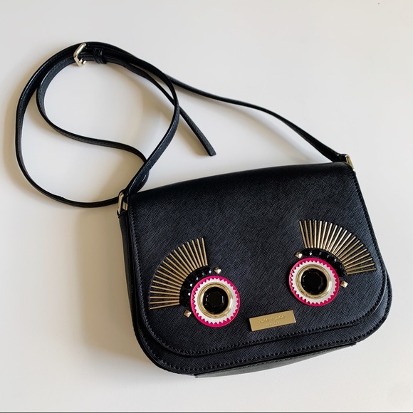 kate spade Handbags - Kate Spade Monster Carsten Crossbody Purse Black